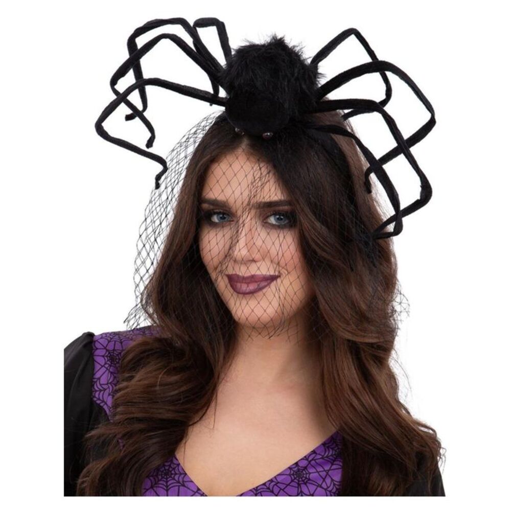 Smiffys Womens/Ladies Spider Costume Headband / Black